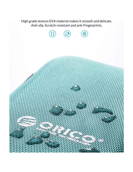 Funda para Disco Duro ORICO PHD-25 2.5" Impermeable Azul Funda para Disco Duro ORICO PHD-25 2.5" Impermeable Azul
