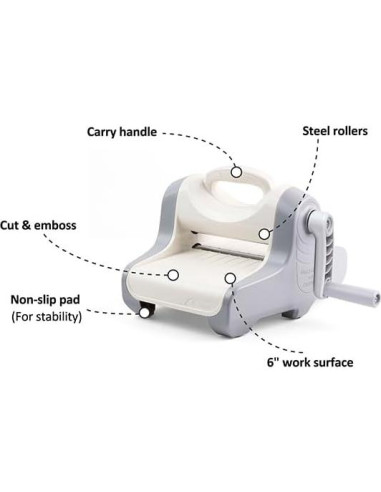 Máquina de Corte y Embossing Bira Craft 6" Magnética