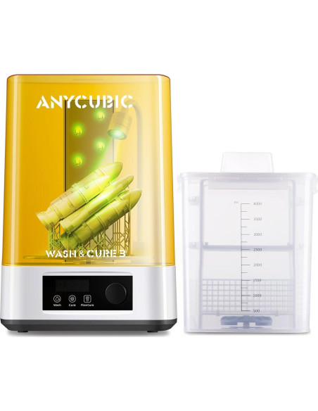 ANYCUBIC Lavado y Curado 3.0 para Impresoras 3D - 4L ANYCUBIC Lavado y Curado 3.0 para Impresoras 3D - 4L