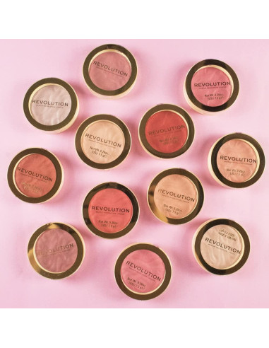 Rubor en Polvo Compacto Revolución Dama Rosa 7.39 g