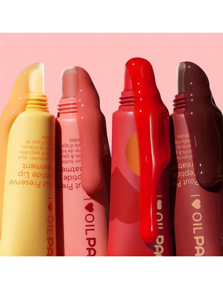 Set de 4 Brillos Labiales de Gel WHHWM - Hidratantes y Teñidos Set de 4 Brillos Labiales de Gel WHHWM - Hidratantes y Teñidos