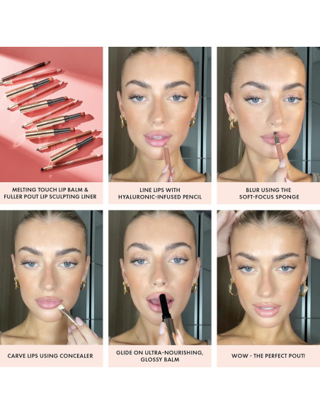Lápiz Labial ICONIC LONDON Sculpting Fuller Pout 16.99cm Lápiz Labial ICONIC LONDON Sculpting Fuller Pout 16.99cm