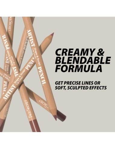 Juego de 6 Lápices de Labios Beauty Glazed Nude Mate