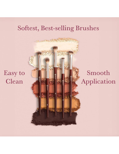Set de Brochas BK Beauty 5PC para Maquillaje Profesional