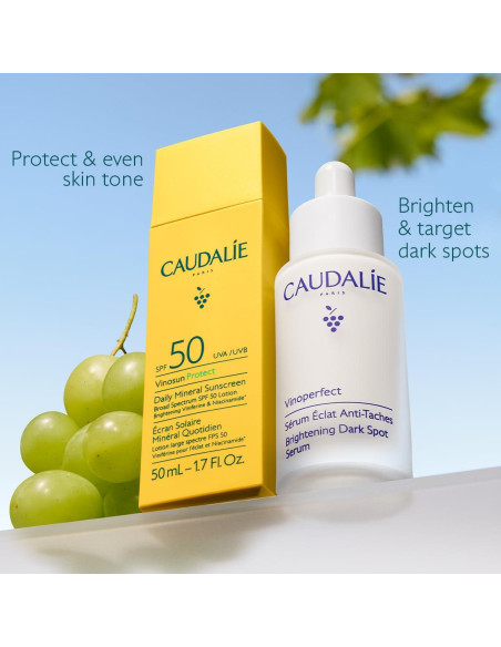 Protector Solar Mineral Caudalie Vinosun SPF50 50 mL Protector Solar Mineral Caudalie Vinosun SPF50 50 mL