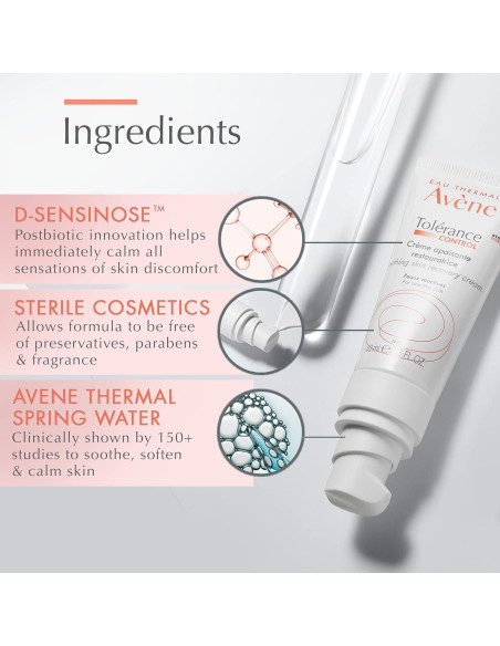 Crema Calmante Tolerance Control Avne 38.4 ml Piel Seca Crema Calmante Tolerance Control Avne 38.4 ml Piel Seca