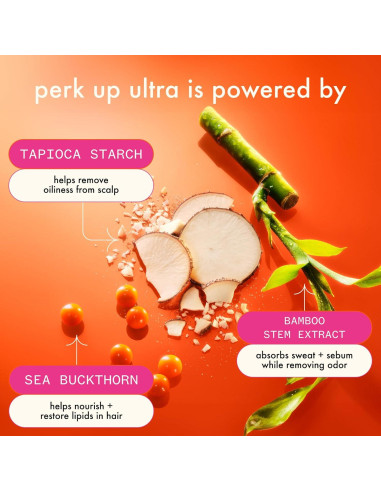 Champú Seco Amika Perk Up 150g Control de Aceite Vainilla Ámbar