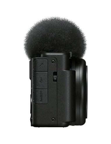 Cámara Vlog Sony ZV-1F Negra con Lente Gran Angular 20mm