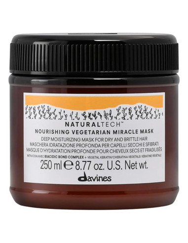 Máscara Capilar Davines Naturaltech Nourishing 260 ml Hidratante