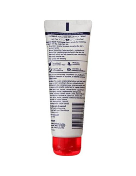 Crema Intensiva para Pies Eucerin 85 g - Paquete de 2 Crema Intensiva para Pies Eucerin 85 g - Paquete de 2