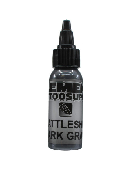 Juego de Tintas para Tatuajes Element 30ml Gris Acorazado 4 Tonos Juego de Tintas para Tatuajes Element 30ml Gris Acorazado 4 Tonos
