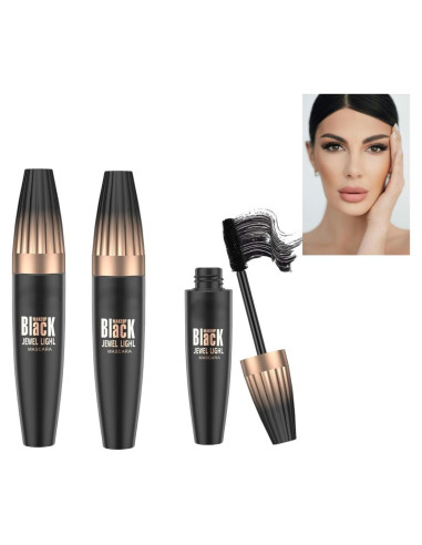 Máscara de Pestañas 4D QIC Negra a Prueba de Agua 2PCS