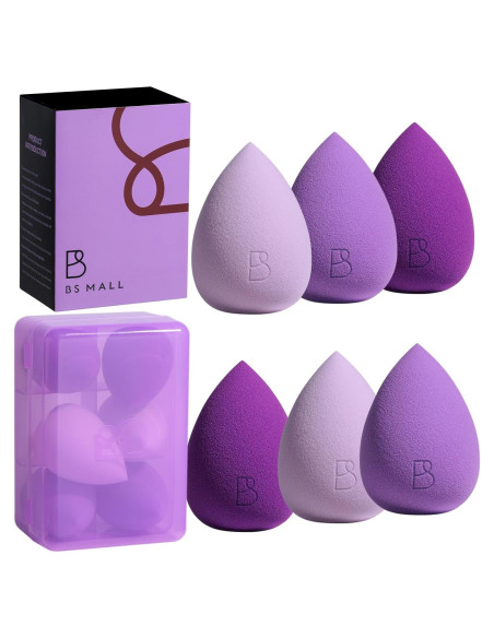 Conjunto de Esponjas de Maquillaje BS-MALL Pro V3.0 6 Pcs Conjunto de Esponjas de Maquillaje BS-MALL Pro V3.0 6 Pcs