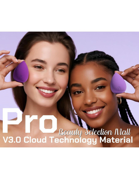 Conjunto de Esponjas de Maquillaje BS-MALL Pro V3.0 6 Pcs Conjunto de Esponjas de Maquillaje BS-MALL Pro V3.0 6 Pcs