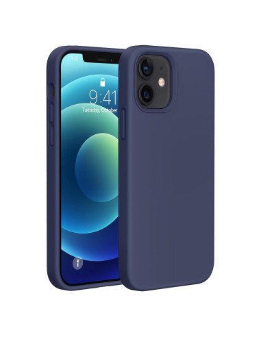 Funda de Silicona Miracase para iPhone 12/12 Pro Azul