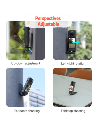 Soporte Magnético WOENJO para Insta360 X4/X5/X3 - 0.057 kg
