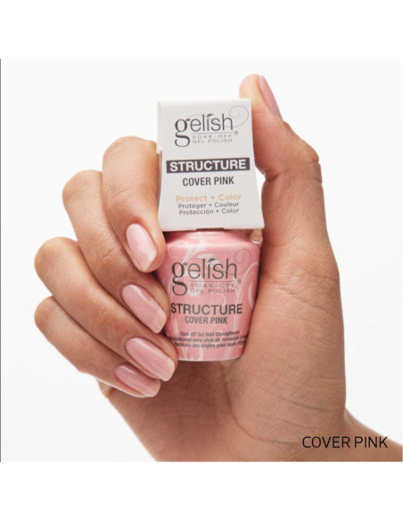 Gelish Gel de Estructura Cubrir Rosa 14g - Fortalecimiento Uñas Gelish Gel de Estructura Cubrir Rosa 14g - Fortalecimiento Uñas