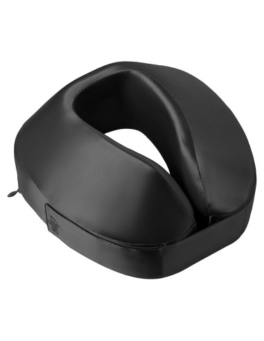Almohada de Viaje SLIP Jet Setter Negra 100% Seda Morera