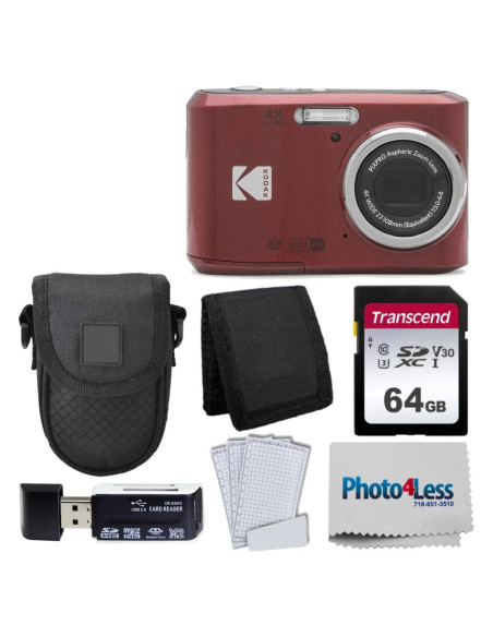 Cámara Digital Kodak PIXPRO FZ45 16MP + Accesorios Completo