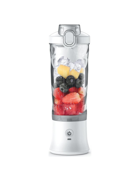 Licuadora Portátil Total Chef Blanca 600 mL USB Recargable Licuadora Portátil Total Chef Blanca 600 mL USB Recargable