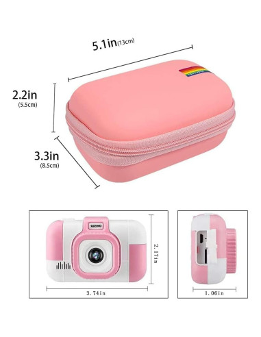 Funda de cámara Leayjeen para niños SUZIYO - Rosa