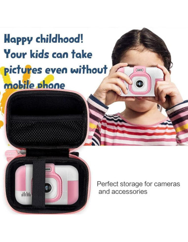 Funda de cámara Leayjeen para niños SUZIYO - Rosa