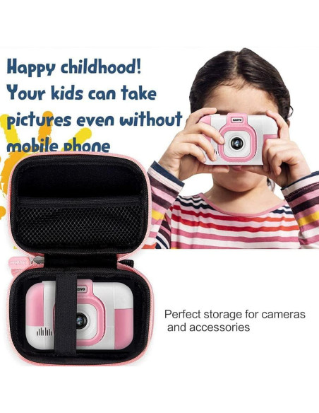 Funda de cámara Leayjeen para niños SUZIYO - Rosa Funda de cámara Leayjeen para niños SUZIYO - Rosa