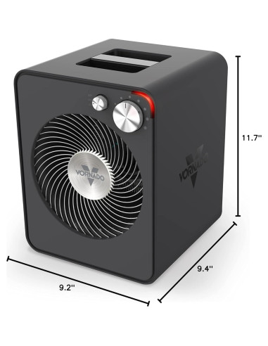 Calentador Eléctrico Vornado VMH300 con Termostato Ajustable