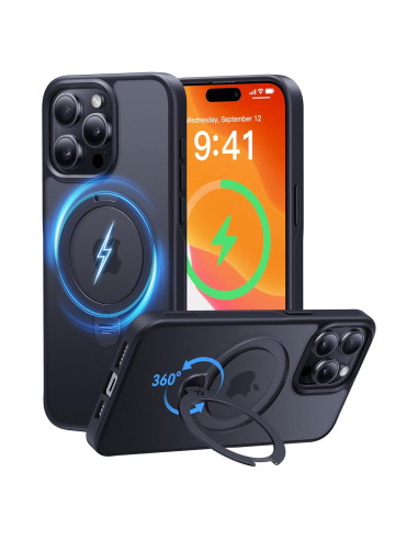 Funda CASEKOO MagicStand Pro para iPhone 15 Pro Max 6.7"