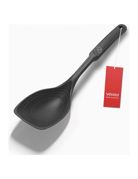 Cuchara de Cocina de Silicona VOVOLY Grande Antiadherente Cuchara de Cocina de Silicona VOVOLY Grande Antiadherente