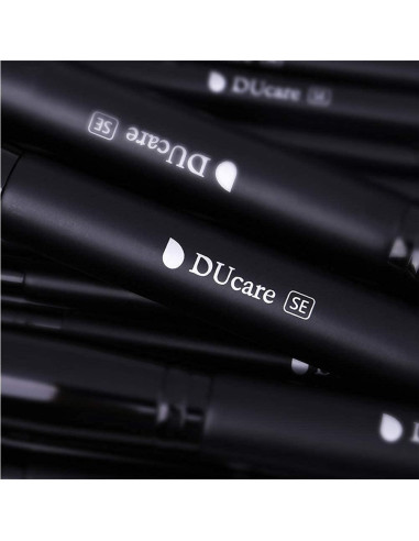 Conjunto de Brochas de Maquillaje DUcare 15 Piezas Negras