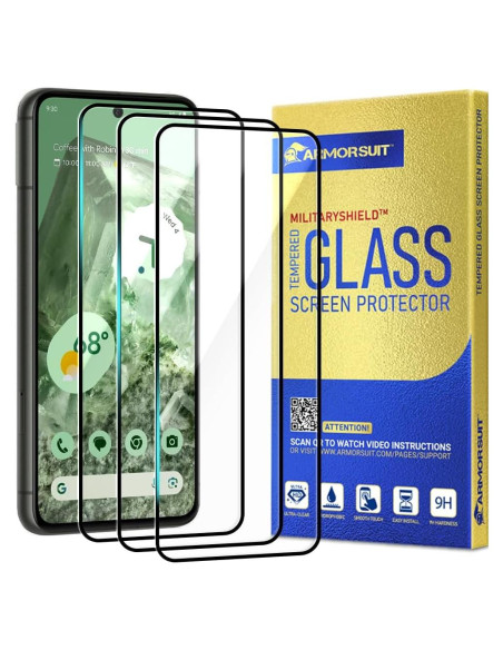 Protector de Pantalla ArmorSuit para Google Pixel 8 9H Vidrio Templado Protector de Pantalla ArmorSuit para Google Pixel 8 9H Vidrio Templado