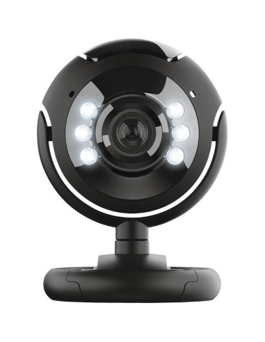 Cámara Web Trust Spotlight Pro 1.3MP con Micrófono y LED