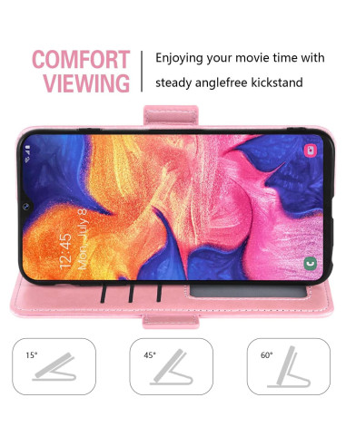 Funda Asuwish para Samsung Galaxy A10e con Protector y Soporte