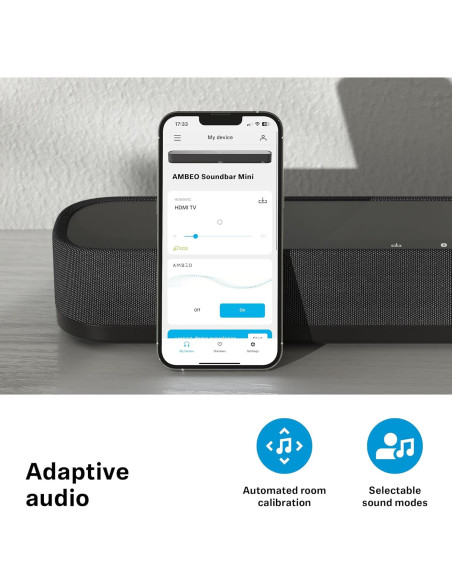 Sennheiser AMBEO Soundbar Mini - Audio 3D Inmersivo Compacto Sennheiser AMBEO Soundbar Mini - Audio 3D Inmersivo Compacto