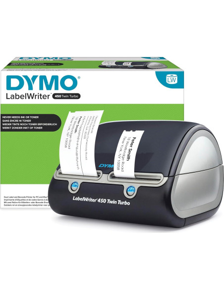 Etiquetadora DYMO LabelWriter 450 Twin Turbo 0.68 kg Etiquetadora DYMO LabelWriter 450 Twin Turbo 0.68 kg