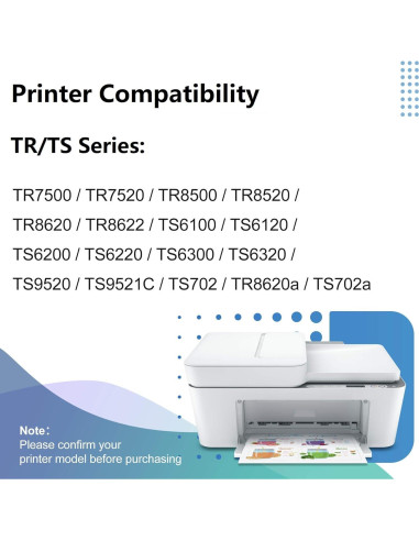 Cartuchos de Tinta Canon PGI-280XXL CLI-281XXL Bao Yan - 5 Colores