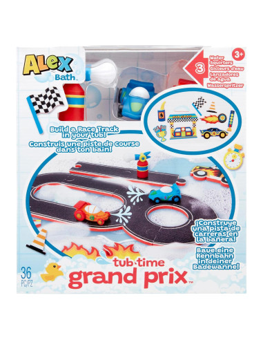 Set de Juguetes de Baño ALEX Gran Prix 32 Piezas