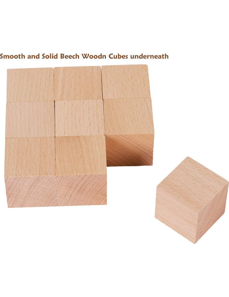 Rompecabezas de Cubos de Madera TOWO 9 Cubos Animales 2 Años Rompecabezas de Cubos de Madera TOWO 9 Cubos Animales 2 Años