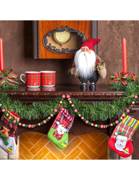 Foraineam Set 1200 Perlas de Madera Redondas 10-20mm DIY Foraineam Set 1200 Perlas de Madera Redondas 10-20mm DIY