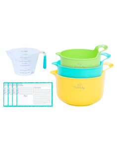 Conjunto de Tazones de Mezcla y Jarras Tovla Jr. para Niños