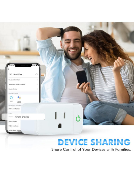 Enchufe Inteligente Alastech Wi-Fi 15A Control por Voz Enchufe Inteligente Alastech Wi-Fi 15A Control por Voz