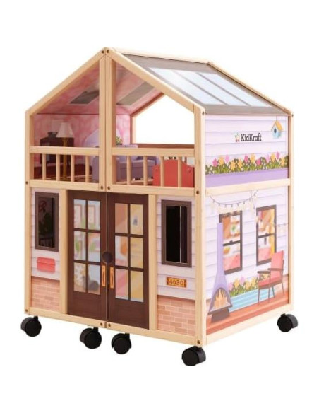 Casa de Muñecas de Madera KidKraft 20548 con 29 Accesorios Casa de Muñecas de Madera KidKraft 20548 con 29 Accesorios