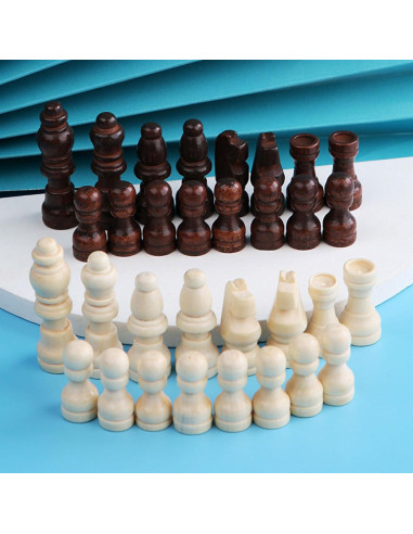 Juego de Ajedrez de Madera 32 Piezas NXA-CYJ