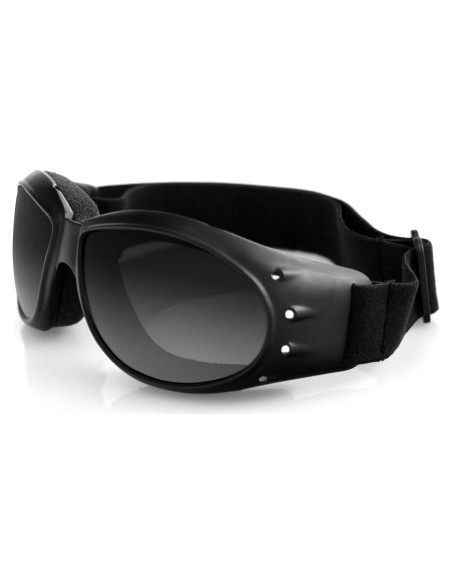 Gafas de Protección Bobster Cruiser, Marco Negro Mate, Lente Ahumada Gafas de Protección Bobster Cruiser, Marco Negro Mate, Lente Ahumada