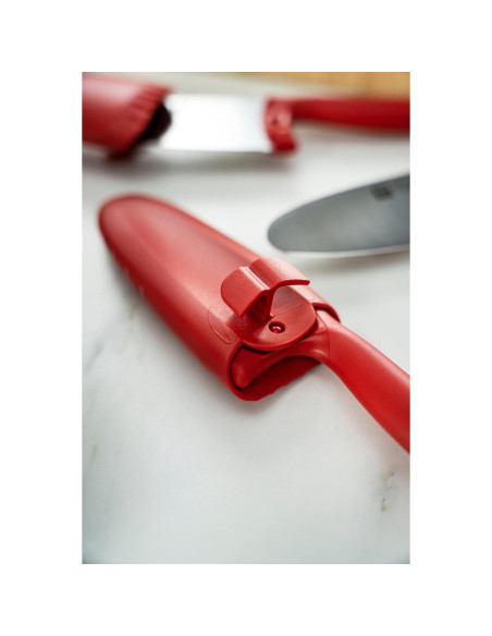Cuchillo para Niños ZWILLING Twinny 10cm Acero Inoxidable Rojo Cuchillo para Niños ZWILLING Twinny 10cm Acero Inoxidable Rojo