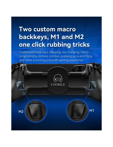 Controlador Inalámbrico COOBILE para iOS/Android/PC/Switch Controlador Inalámbrico COOBILE para iOS/Android/PC/Switch