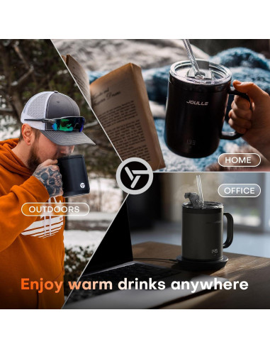 Calentador de Taza Eléctrico STOKE VOLTAICS 14oz Control Táctil
