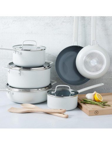 Juego de Utensilios de Cocina 12 Pzas Martha Stewart Blanco