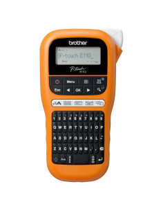 Impresora de Etiquetas Brother PT-E110 Portátil 12mm QWERTY